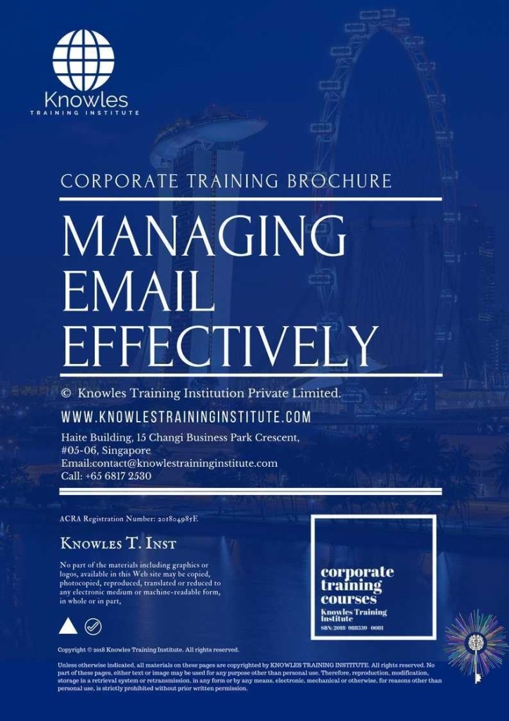 Managing-Email-Effectively-Training-Course-in-Indonesia-Brochure