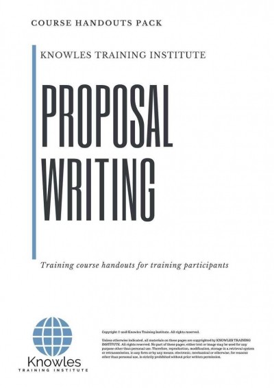 Proposal-Writing-Training-Course-in-Israel-Handouts-400×566